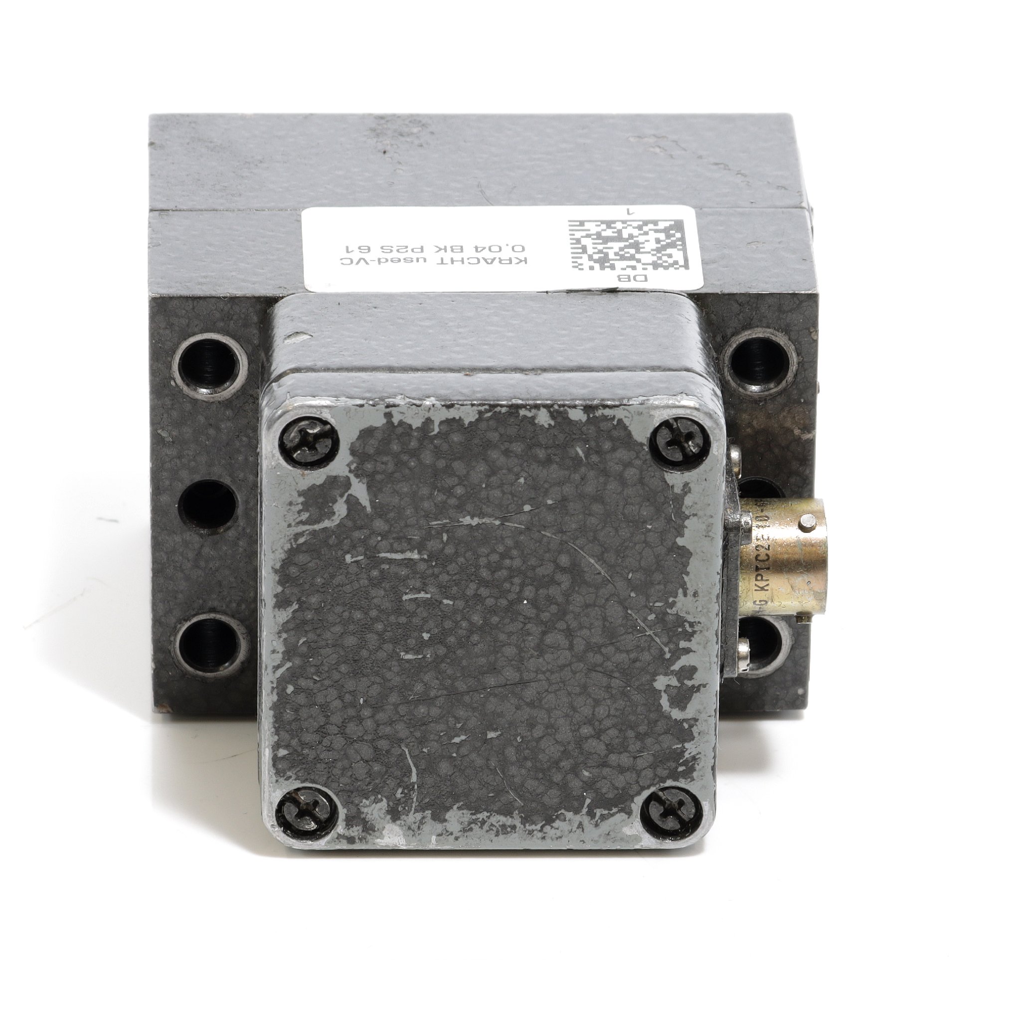 KRACHT Zahnrad-Durchflussmesser  Gebraucht